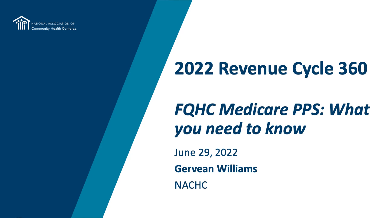 FQHC Medicare PPS What you need to know