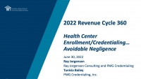 Health Center Enrollment/Credentialing… Avoidable Negligence icon