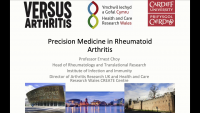 Precision Medicine in Rheumatoid Arthritis icon