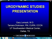 Basic Urodynamics: Urodynamics Studies Presentation icon