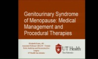 Genitourinary Syndrome of Menopause: Medical Management and Procedural Therapies 