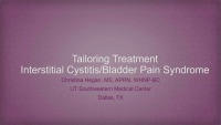 Tailoring Treatment for the Interstitial Cystitis/Painful Bladder Syndrome Patient 