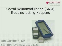 Sacral Nerve Stimulation (SNS) Programming and Troubleshooting 