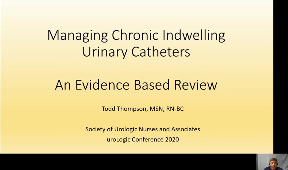 Managing Chronic Indwelling Urinary Catheters An EvidenceBased Review