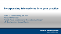 Integrating Telemedicine in a Urology Practice
