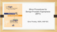 Minor Procedures for Benign Prostatic Hyperplasia (BPH)