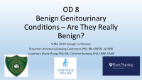Benign Genitourinary Conditions - Are They Really Benign? icon
