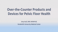 Over-the-Counter Products and Devices for Pelvic Floor Health icon