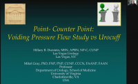 Point - Counter Point: Voiding Pressure Flow Study versus Urocuff