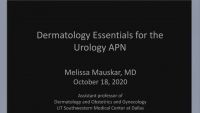 Dermatology Essentials for the Practicing Urologist