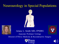 Neurourology Specialty Populations icon