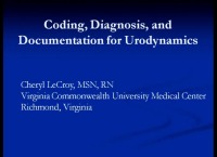 Linking Urodynamic Coding, Interpretation and Documentation