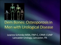 Dem Bones: Osteoporosis in Men with Urological Disease