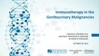 Immunotherapy in the Genitourinary Malignancies