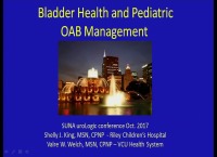 Bladder Health and Pediatric Overactive Bladder (OAB)