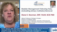 Bladder Management Following Foley (indwelling urinary catheter) Removal