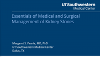 Kidney Stones: The Essentials of Medical and Surgical Management