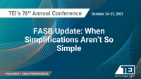 FASB Update:  When Simplifications Aren’t So Simple