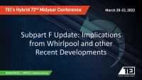 Subpart F Update: Implications from Whirlpool and other Recent Developments
