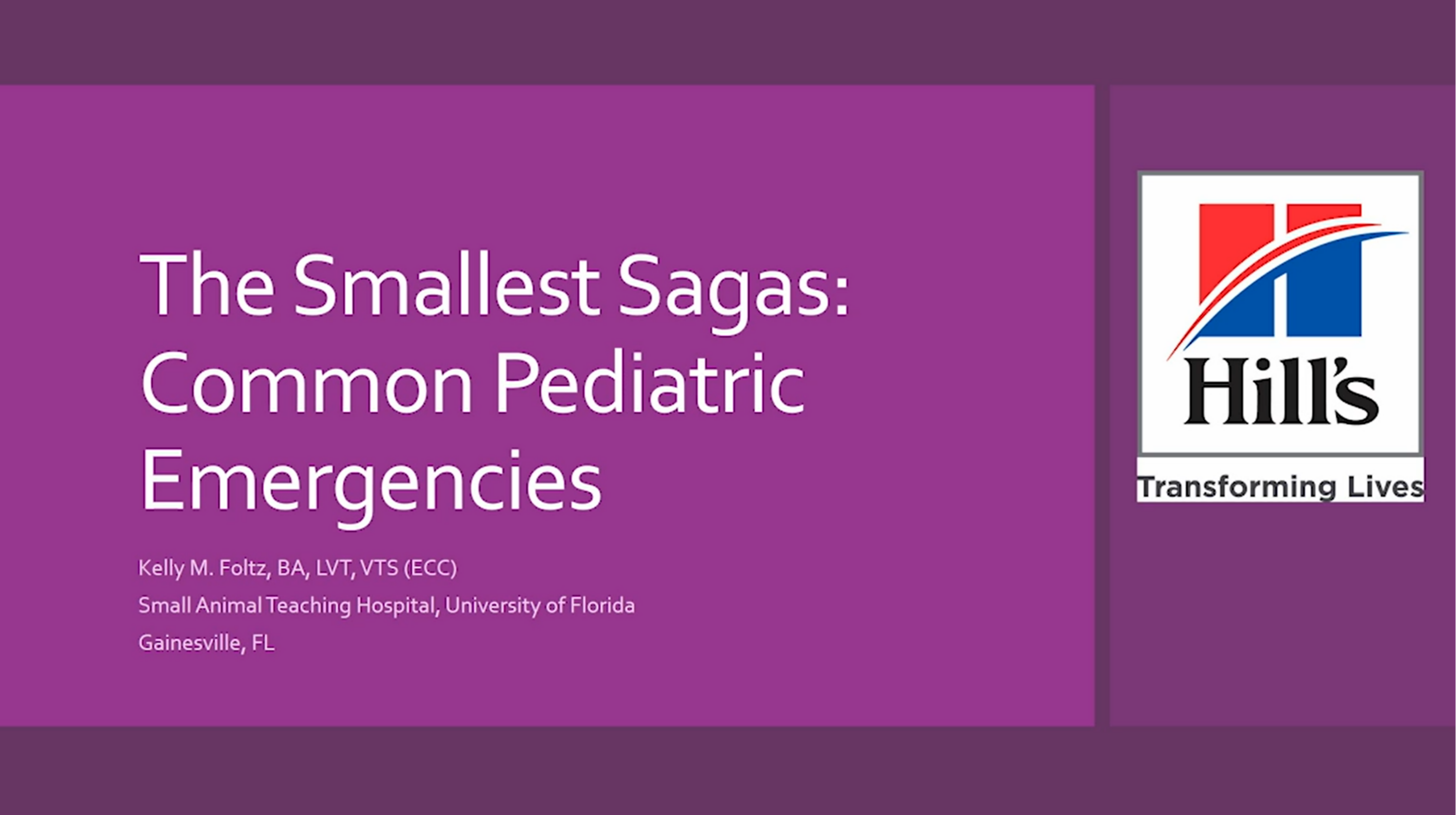The Smallest Sagas: Common Pediatric ER Presentations icon