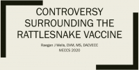 Controversy Surrounding the Rattlesnake Vaccine  icon