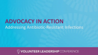 Advocacy in Action: Addressing Antibiotic-Resistant Infections | Mission Moment icon