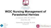 WOC Nursing Management of Parastomal Hernias