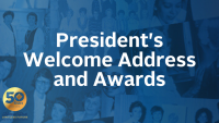 President's Welcome Address and Awards icon