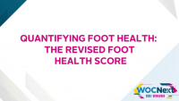 Quantifying Foot Health: The Revised Foot Health Score icon