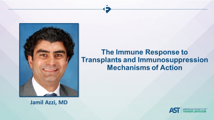 The Immune Response to Transplants and Immunosuppression of Mechanisms of Action icon