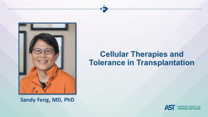 Cellular Therapies and Tolerance in Transplantation icon