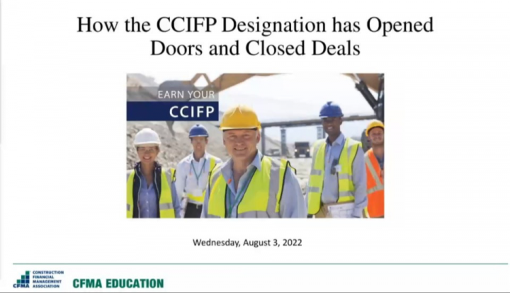 Learn How the CCIFP Designation Has Opened Doors & Closed Deals icon