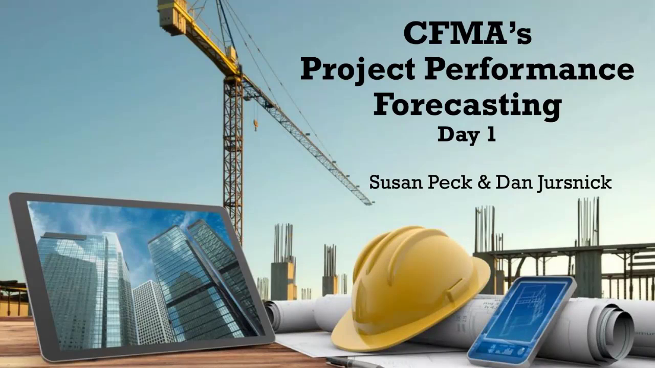 Construction Project Performance Forecasting - Day 1 icon