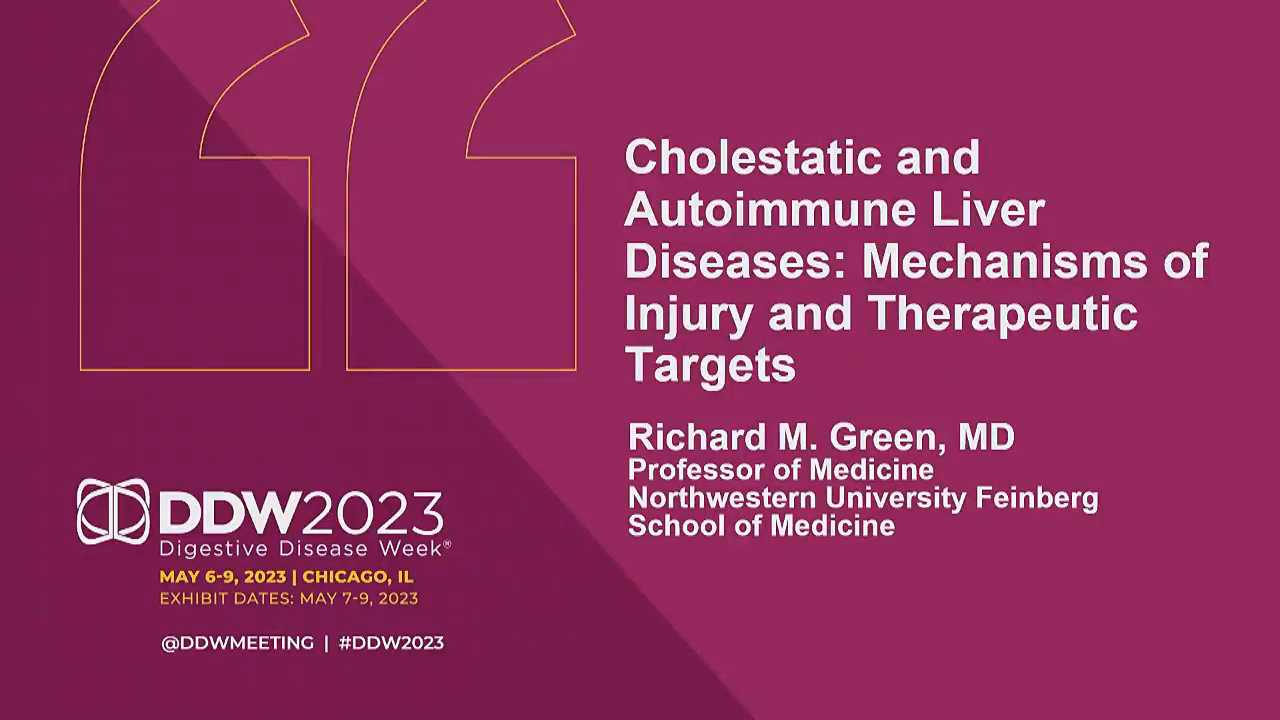 AASLD Advances in Cholestatic and Autoimmune Liver Diseases