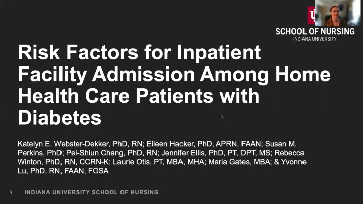 Risk Factors for Inpatient Facility Admission Among Home Healthcare Patients with Diabetes