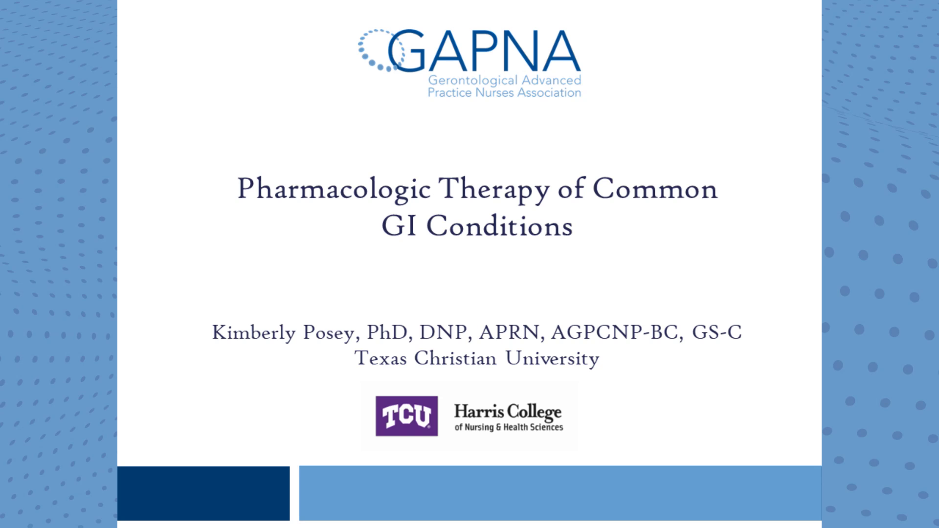 Pharmacologic Therapy for Common Gastrointestinal Conditions