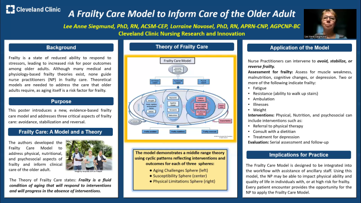 A Frailty Care Model to Inform Care of the Older Adult