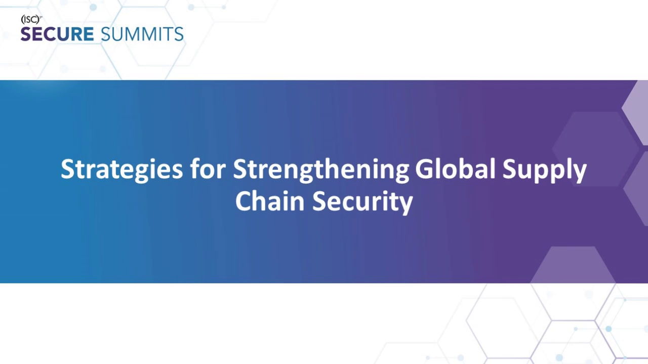 Strategies for Strengthening Global Supply Chain Security icon