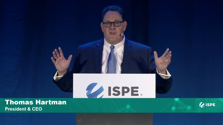 Welcome by ISPE CEO and President icon