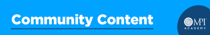 MPI Academy | Community Content icon
