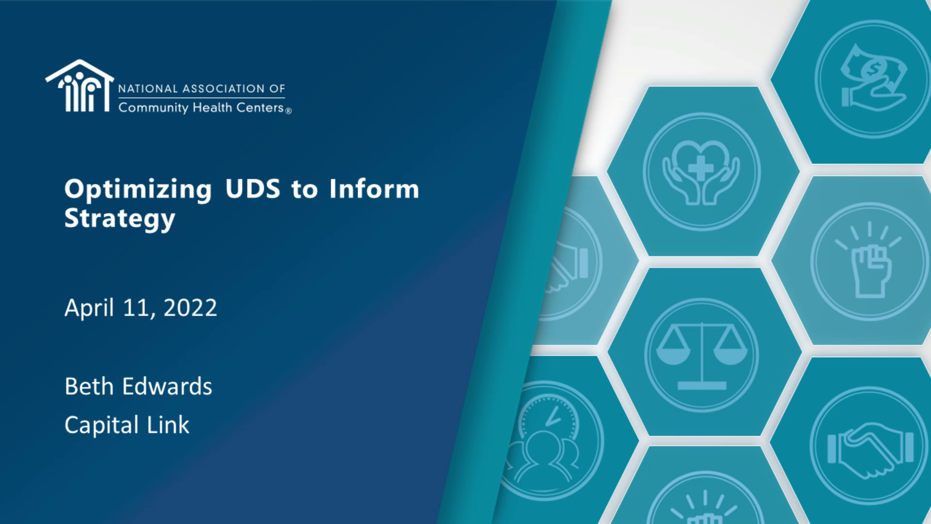 Optimizing UDS to Inform Strategy icon