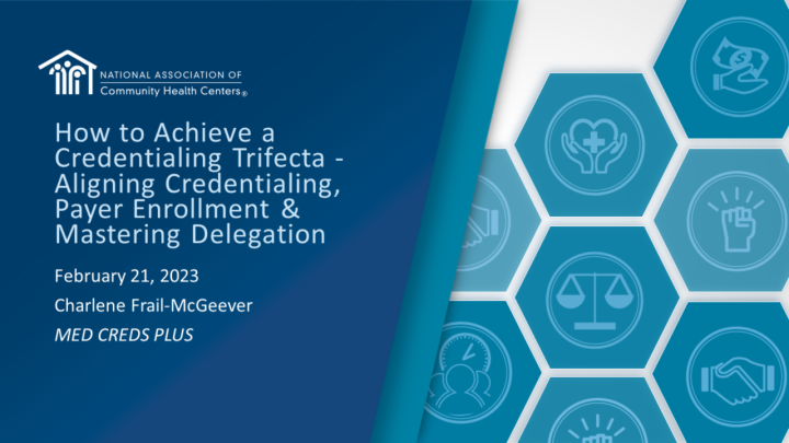 How to Achieve a Credentialing Trifecta - Aligning Credentialing, PayerEnrollment & Mastering Delegation icon