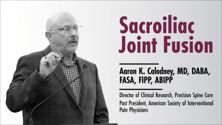 The Latest Information on SI Joint Fusion