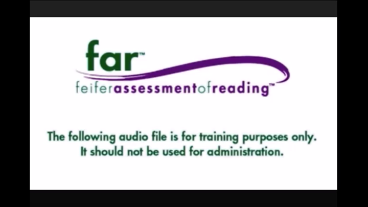 Feifer Assessment of Reading (FAR) Isolated Word Reading Fluency icon