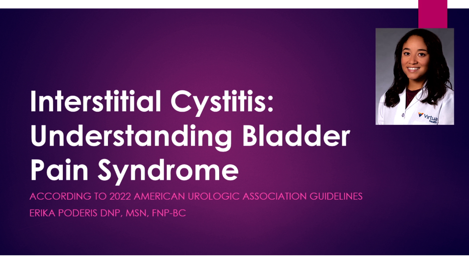 Interstitial Cystitis: Understanding Bladder Pain Syndrome