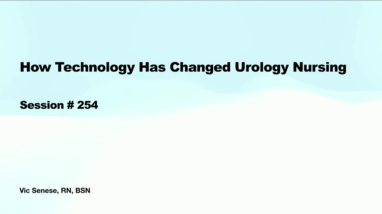 How Technology Has Changed Urology Nursing