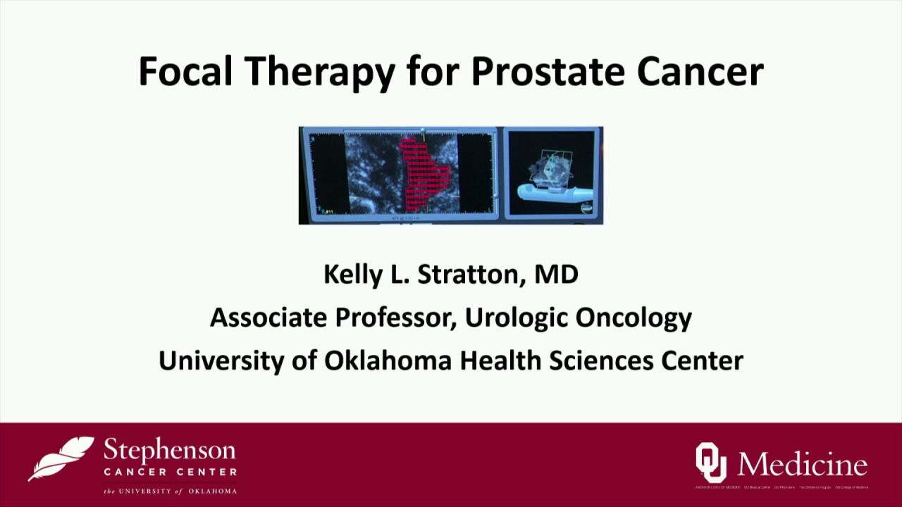 Focal Therapy for Prostate Cancer
