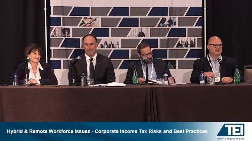Hybrid & Remote Workforce Issues - Corporate Income Tax Risks and Best Practices icon