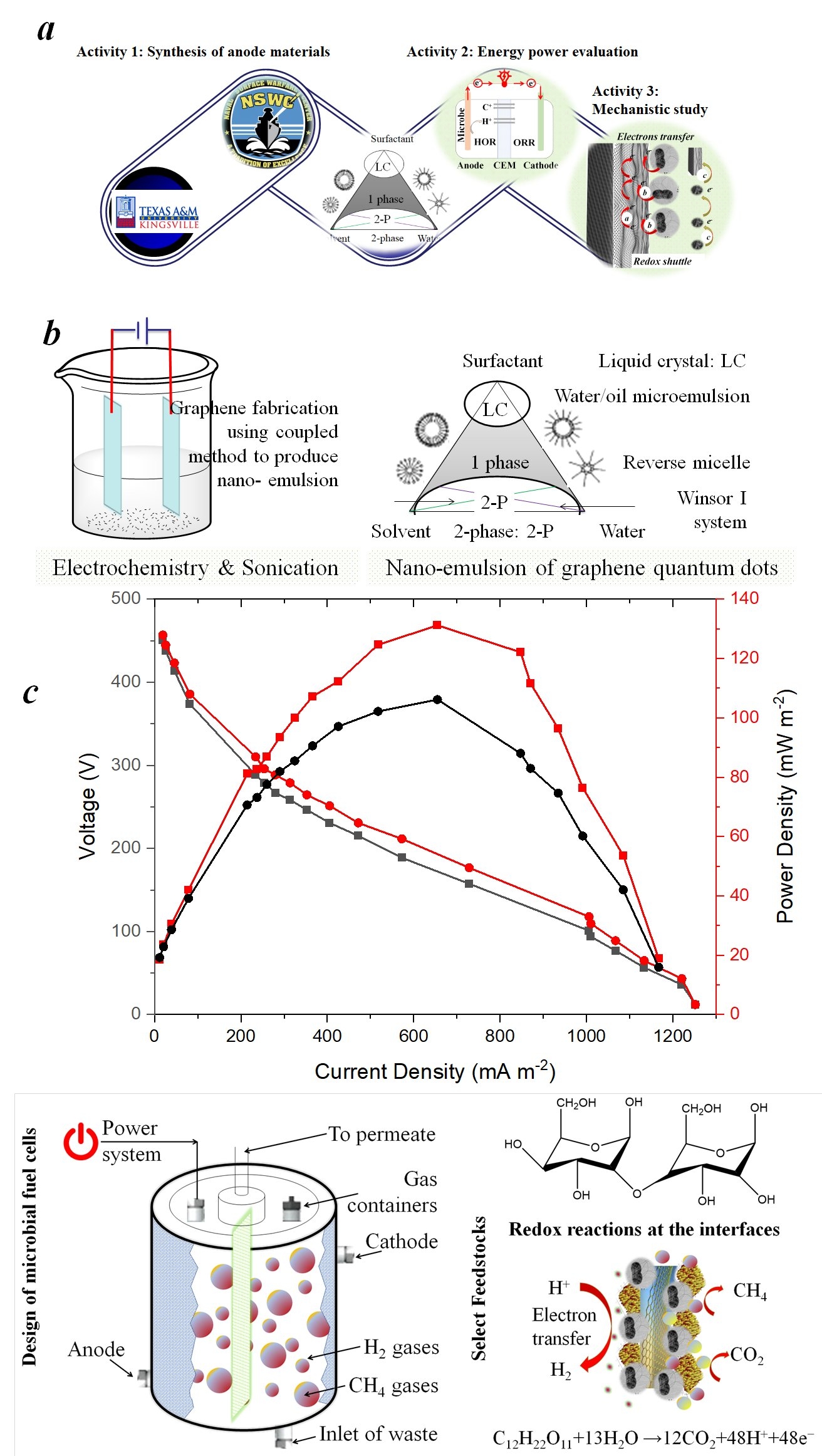 Understanding electron flow in microbial fuel cell using isolated cytochrome c to simulate