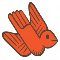 logo of bird